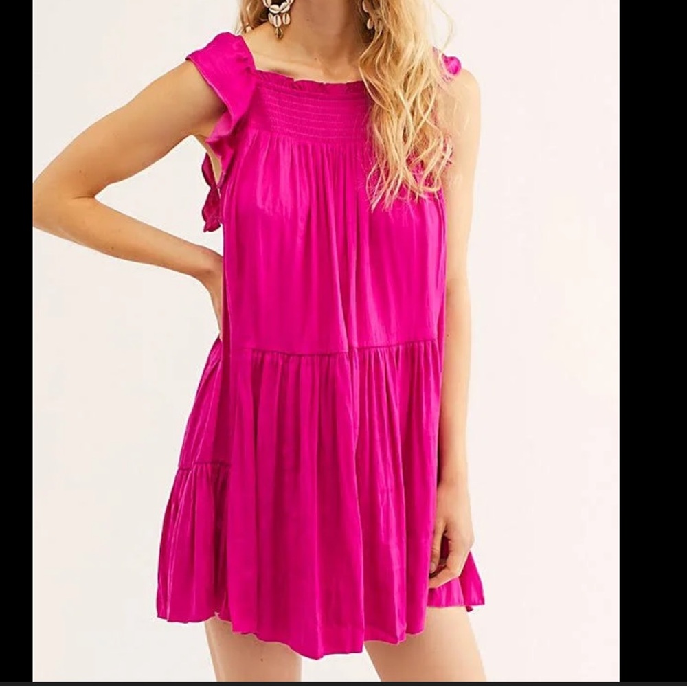 Free People Want Your Love Mini Dress